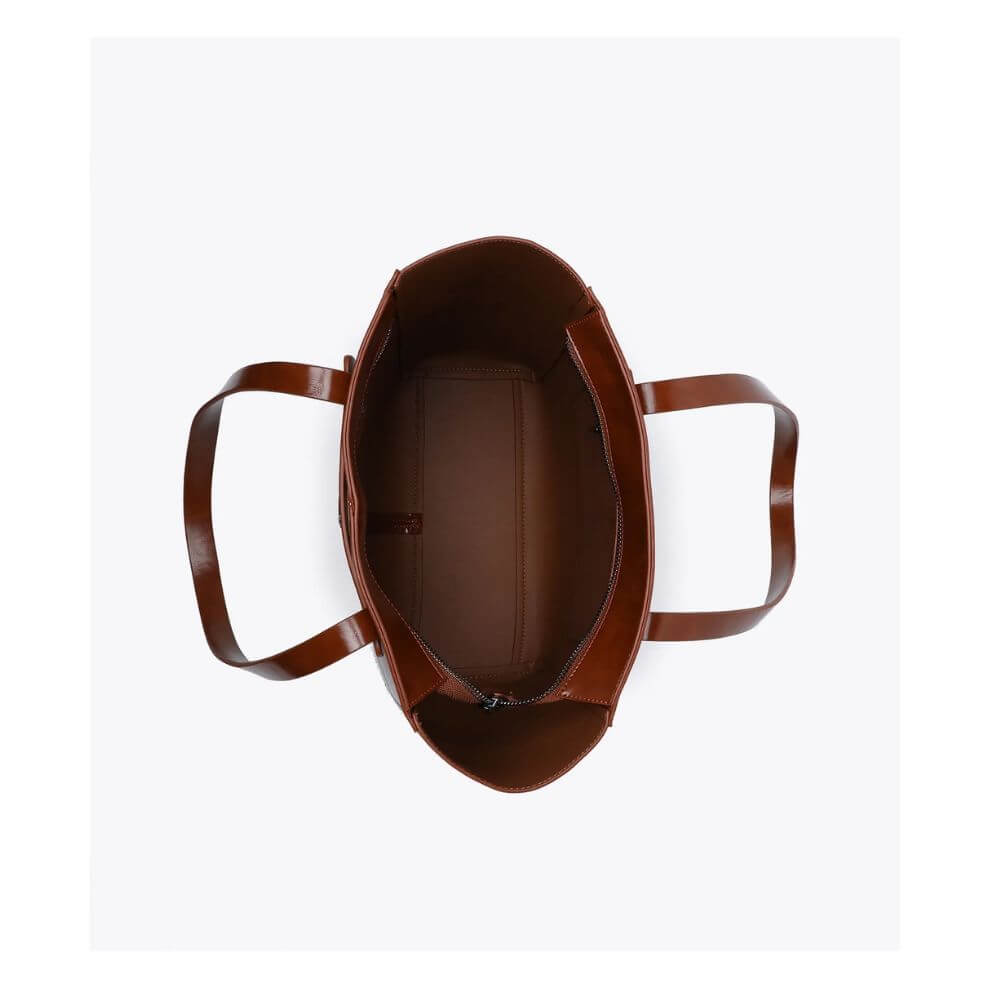 AXEL Γυναικεία Τσάντα Ώμου Ταμπά Με Λεπτομέρειες Σουέτ 1010-3511-CAMEL