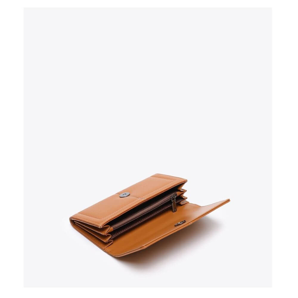 AXEL Γυναικείο Μεγάλο Πορτοφόλι Ταμπά 1101-1881-CAMEL