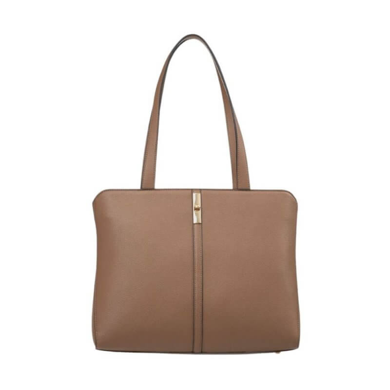 VERDE Γυναικεία Τσάντα Ώμου Πούρο 16-0008105-TAUPE