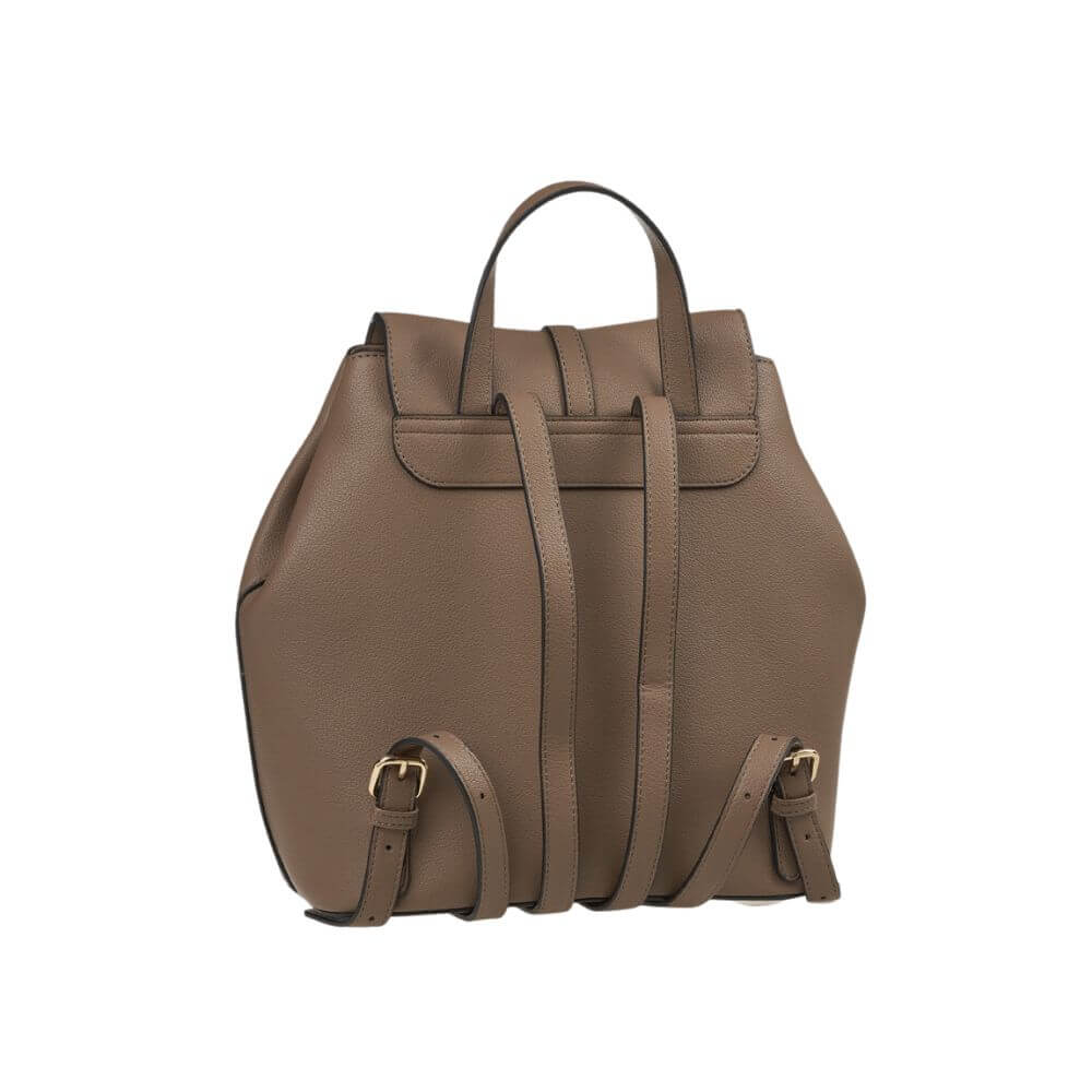 VERDE Γυναικεία Τσάντα Πλάτης Πούρο 16-0008107-TAUPE