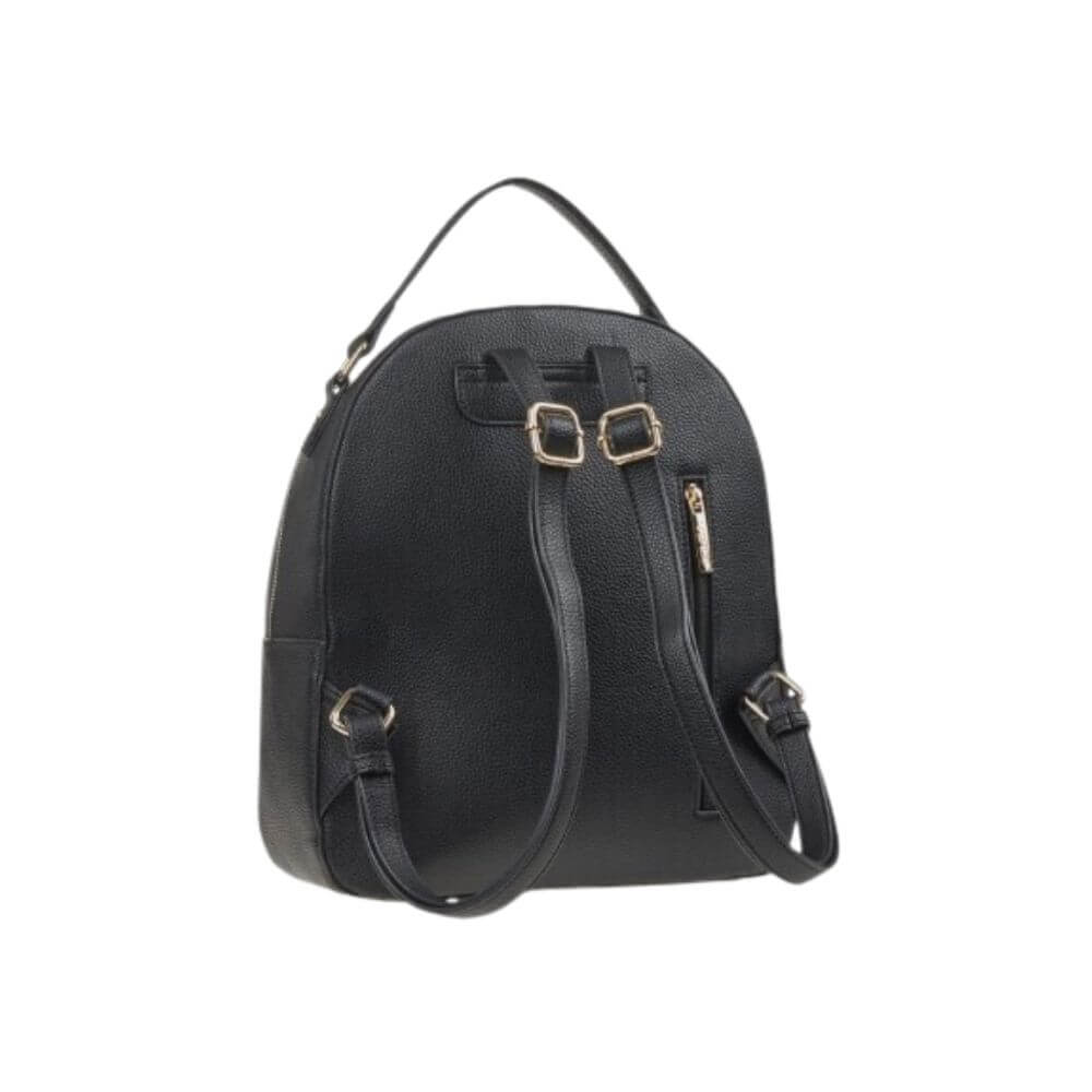 VERDE Γυναικεία Τσάντα Πλάτης Μαύρη 16-0008190-BLACK