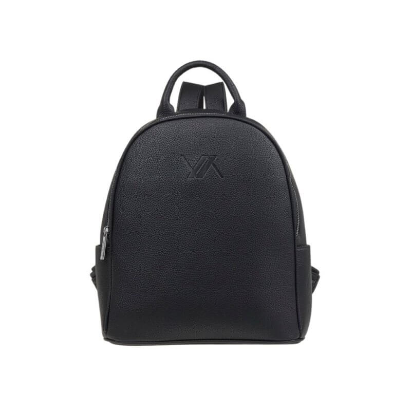 VERDE Γυναικεία Τσάντα Πλάτης Μαύρη 16-0008194-BLACK