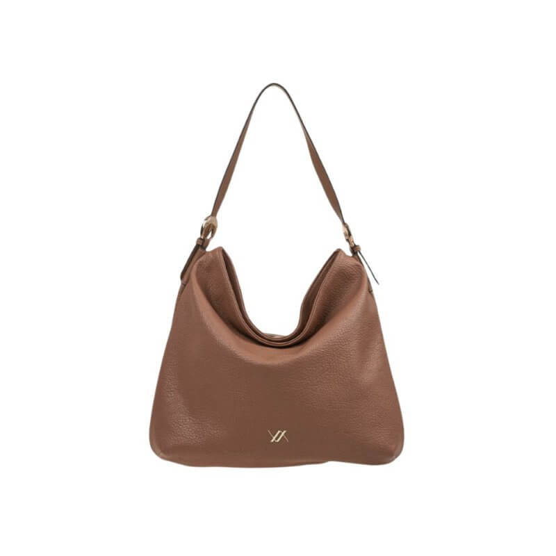 VERDE Γυναικεία Τσάντα Ώμου Πούρο 16-0008202-TAUPE