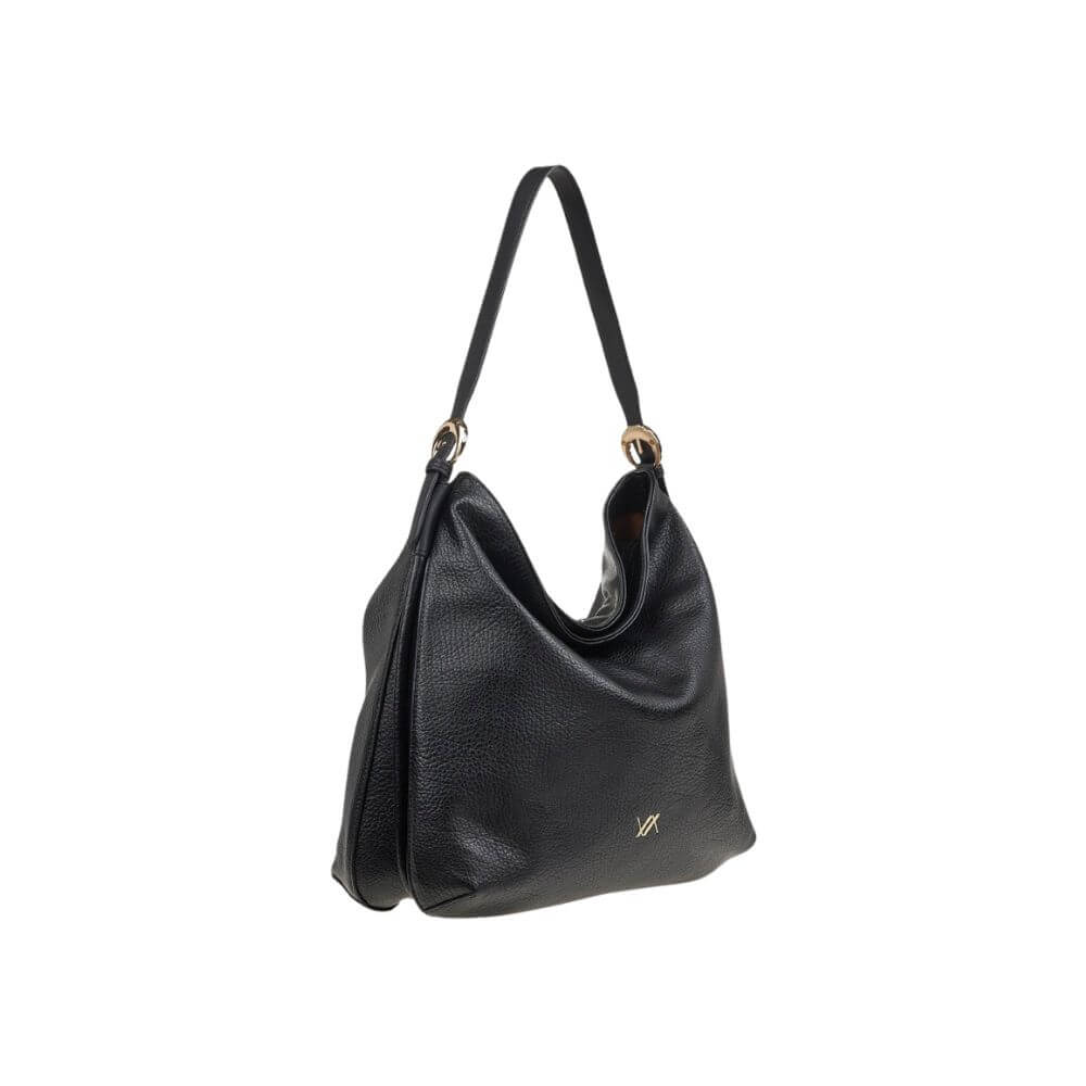 VERDE Γυναικεία Τσάντα Ώμου Μαύρη 16-0008202-BLACK