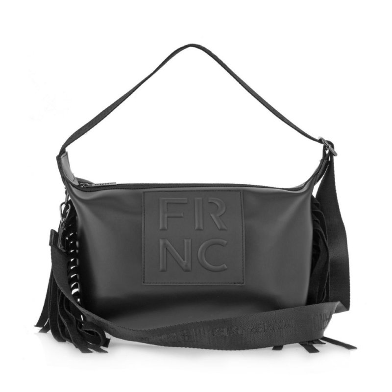FRNC Γυναικεία Τσάντα Ώμου Μαύρη 6031 BLK