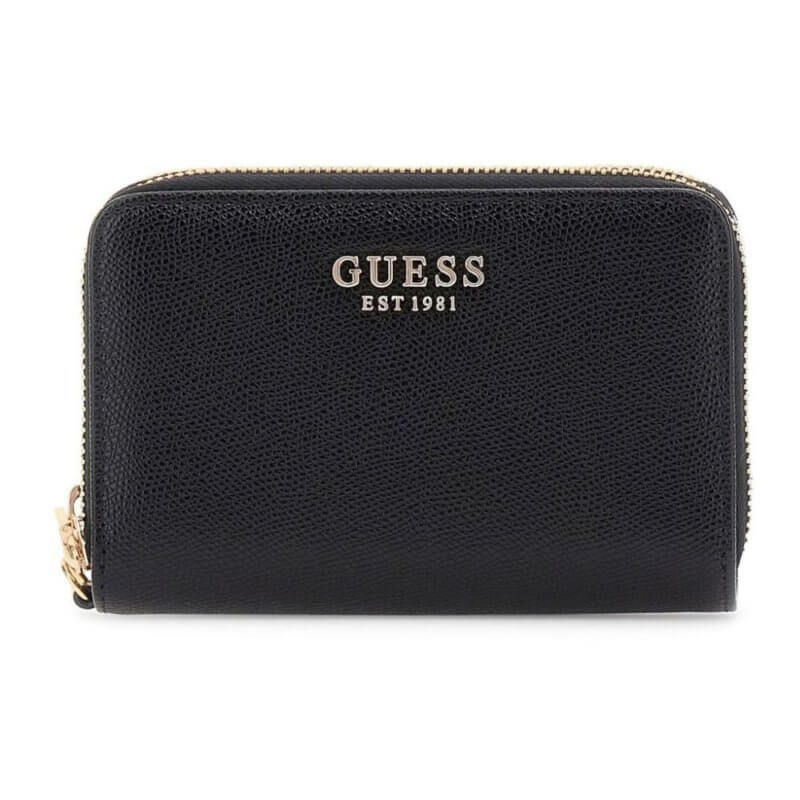 GUESS Amorette SLG Γυναικείο Διπλό Πορτοφόλι Μαύρο HWBG78981640-BLK