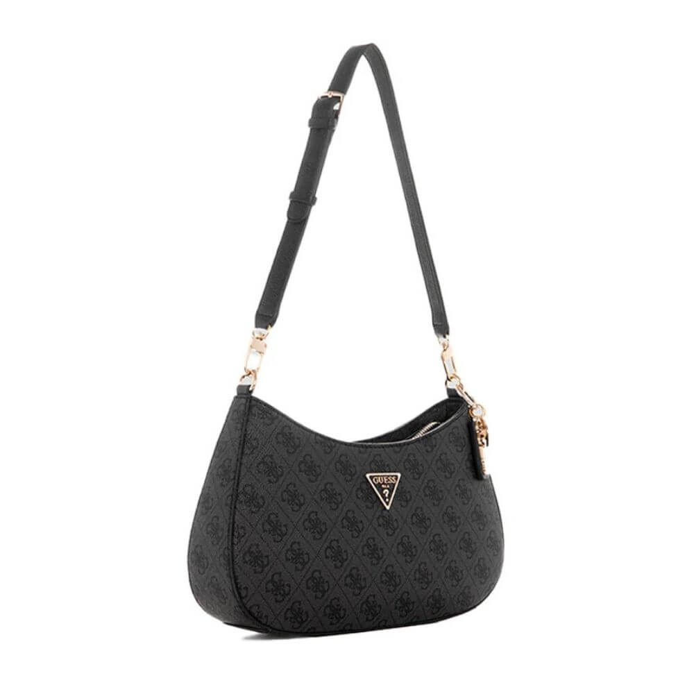 GUESS Noelle II Γυναικεία Τσάντα Ώμου Γκρί HWBG9672180-CLO