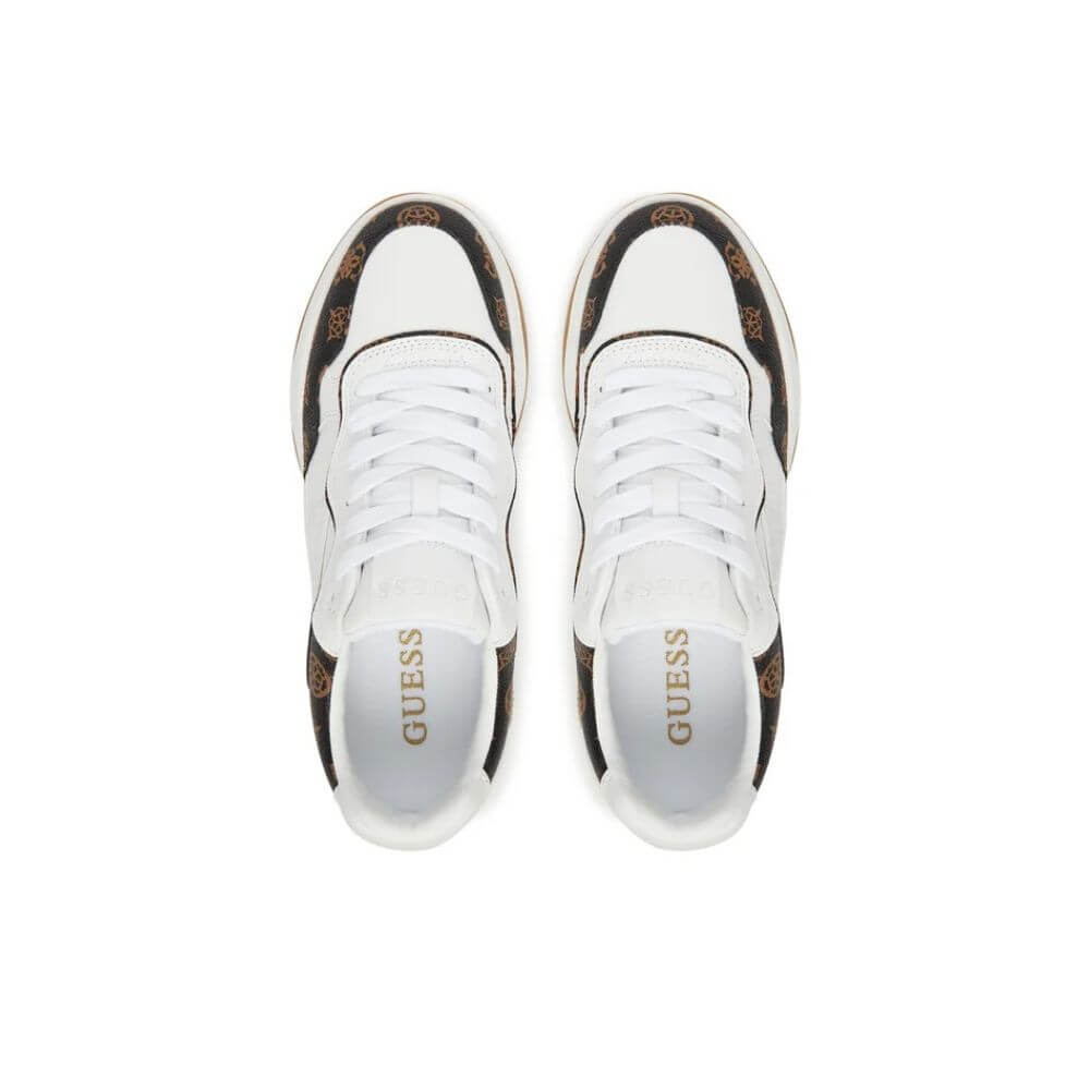 GUESS Αθλητικό Υπόδημα Λευκό FLTHPYFAL12-WHIBR