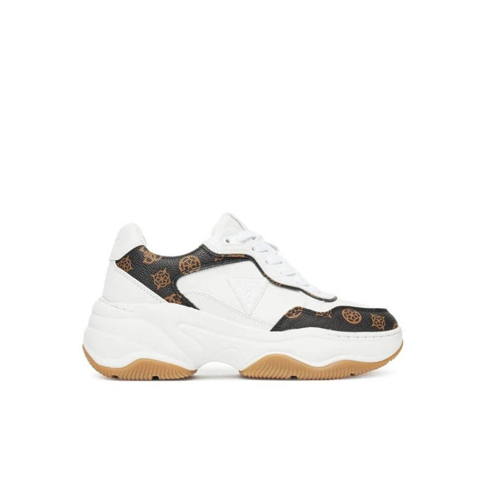 GUESS Αθλητικό Υπόδημα Λευκό FLTHPYFAL12-WHIBR