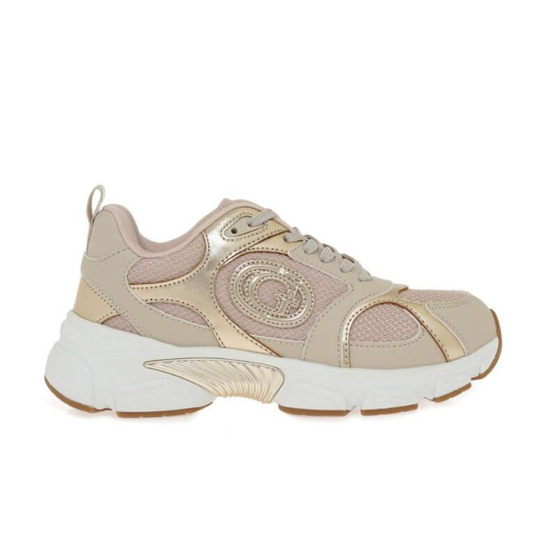 GUESS Γυναικεία Αθλητικά Sneakers Ibitha Μπέζ FLTIBIELE12-SAND
