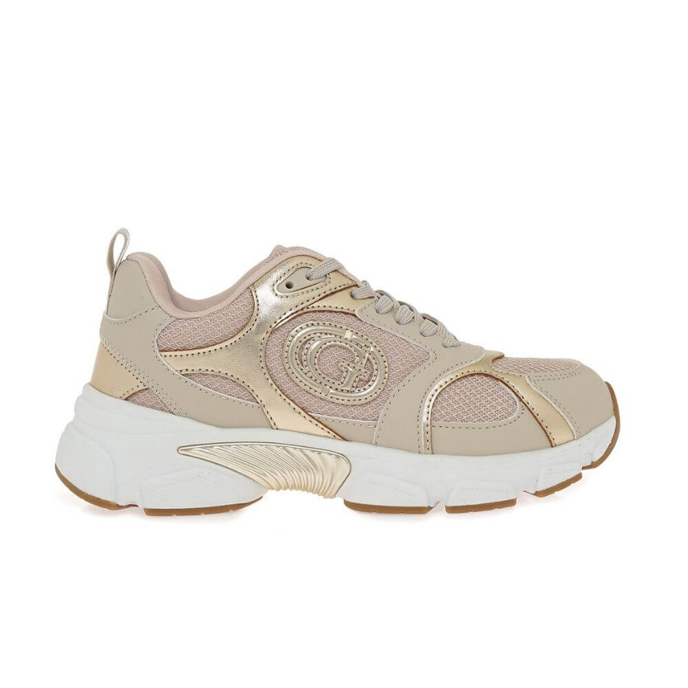 GUESS Γυναικεία Αθλητικά Sneakers Ibitha Μπέζ FLTIBIELE12-SAND