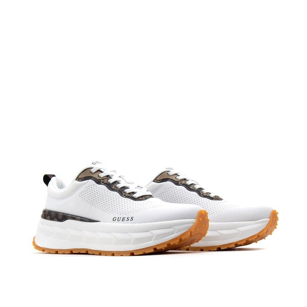 GUESS Αθλητικά Sneakers RUNIT2 Λευκά FLTRT2FAB12-WHITE