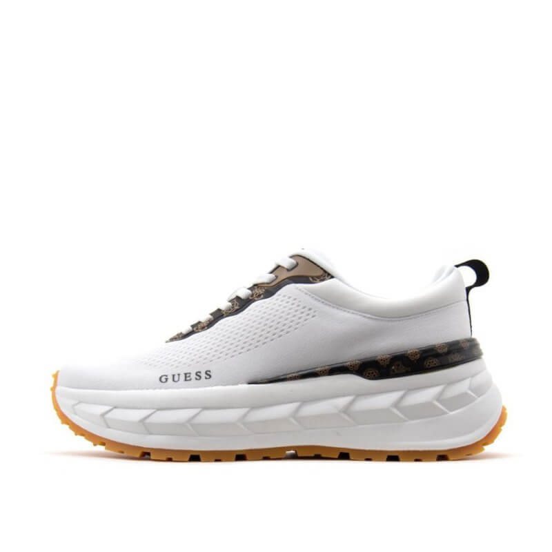 GUESS Αθλητικά Sneakers RUNIT2 Λευκά FLTRT2FAB12-WHITE