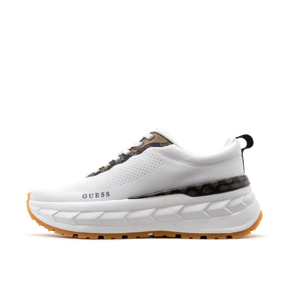 GUESS Αθλητικά Sneakers RUNIT2 Λευκά FLTRT2FAB12-WHITE