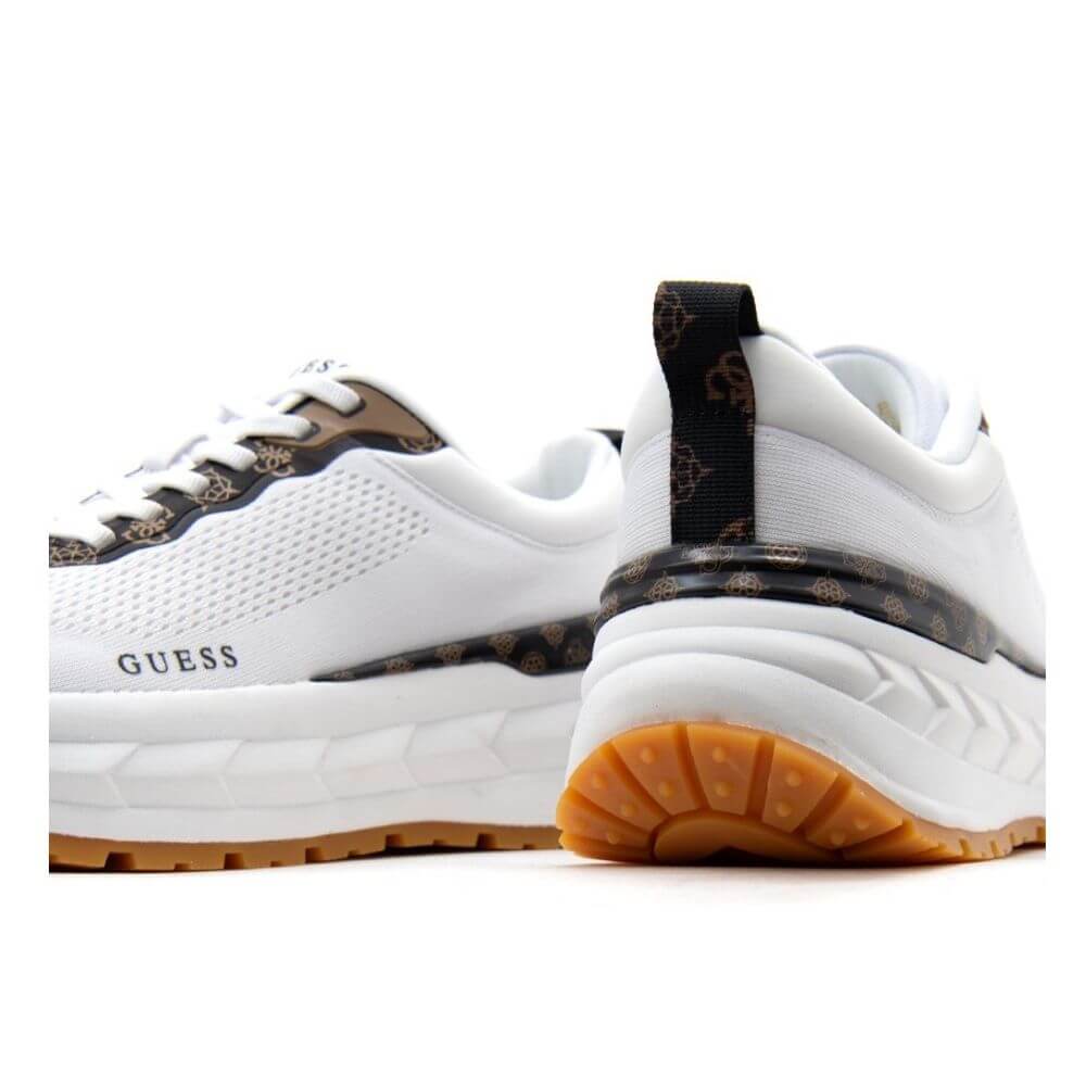 GUESS Αθλητικά Sneakers RUNIT2 Λευκά FLTRT2FAB12-WHITE