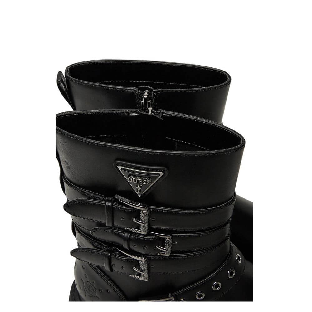 GUESS Γυναικείο Μποτάκι Μαύρο FLTSVOFAL10-BLACK