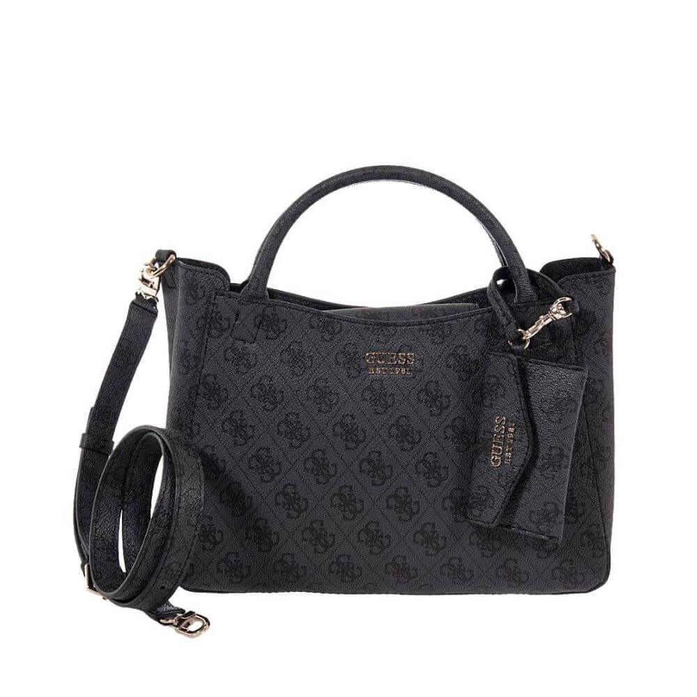 GUESS Brenton Γυναικεία Τσάντα Χειρός Γκρί HWLG9648050-CLO