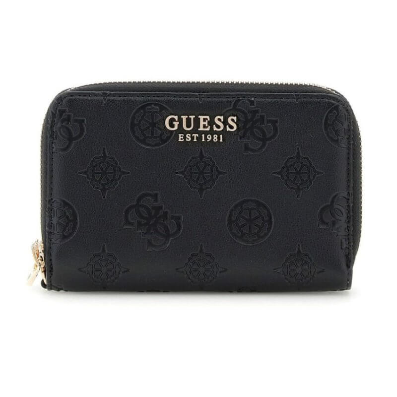 GUESS Laurel SLG Γυναικείο Διπλό Πορτοφόλι Μαύρο HWPD74591640-BLO