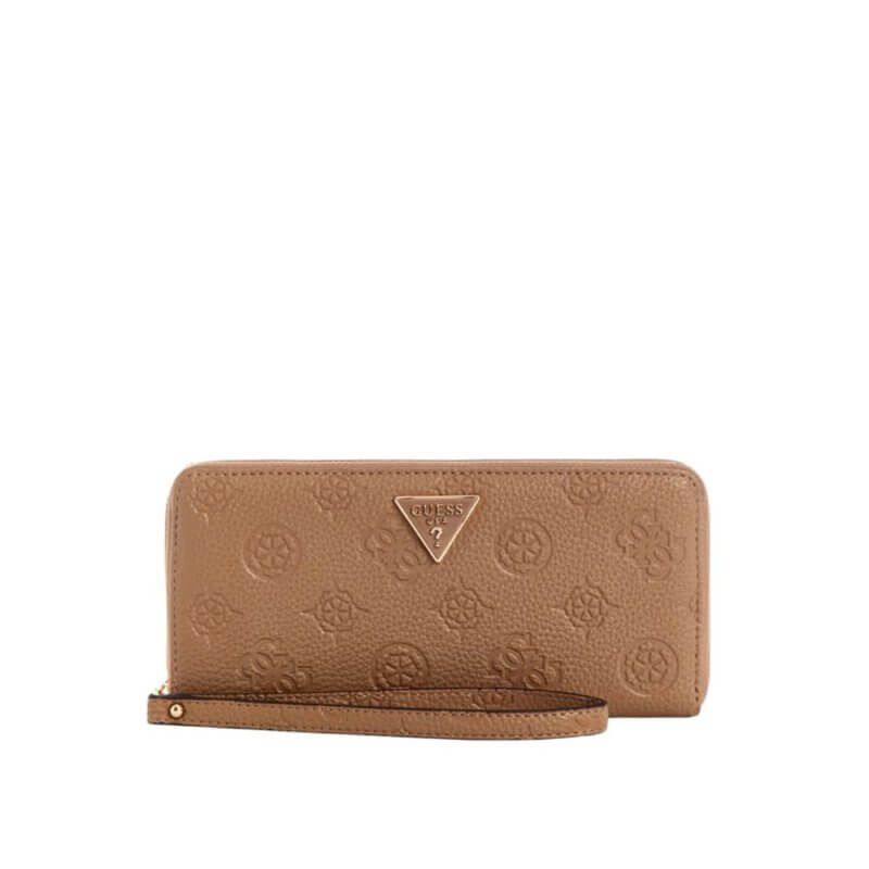 GUESS Cresidia II SLG Γυναικείο Πορτοφόλι Πούρο HWPD98881460-DARK TAUPE LOGO