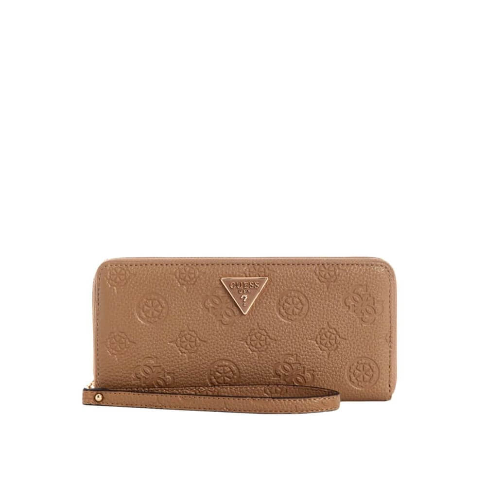 GUESS Cresidia II SLG Γυναικείο Πορτοφόλι Πούρο HWPD98881460-DARK TAUPE LOGO