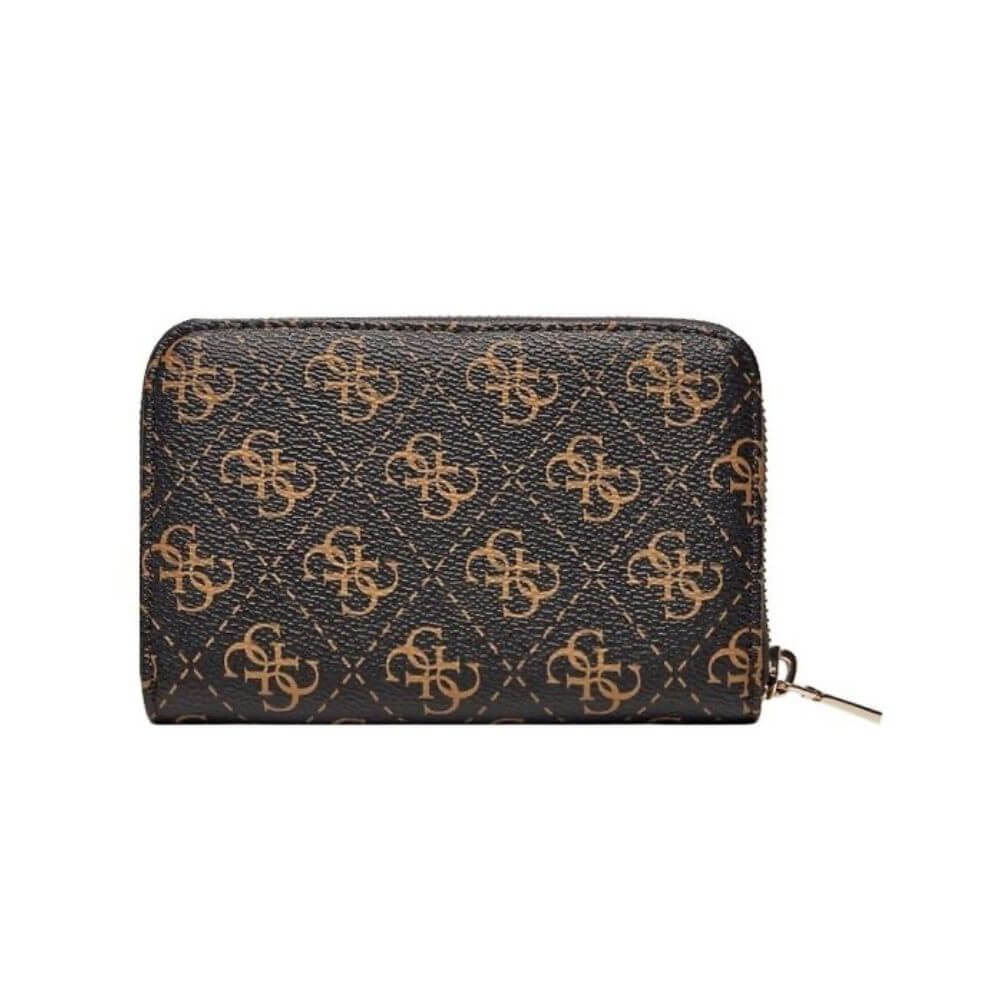 GUESS LAUREL II SLG Γυναικείο Πορτοφόλι Καφέ HWQG74591400-BROWN LOGO