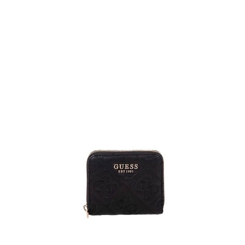GUESS Adelasia SLG Γυναικείο Πορτοφόλι Μαύρο HWQL96581370-BLK