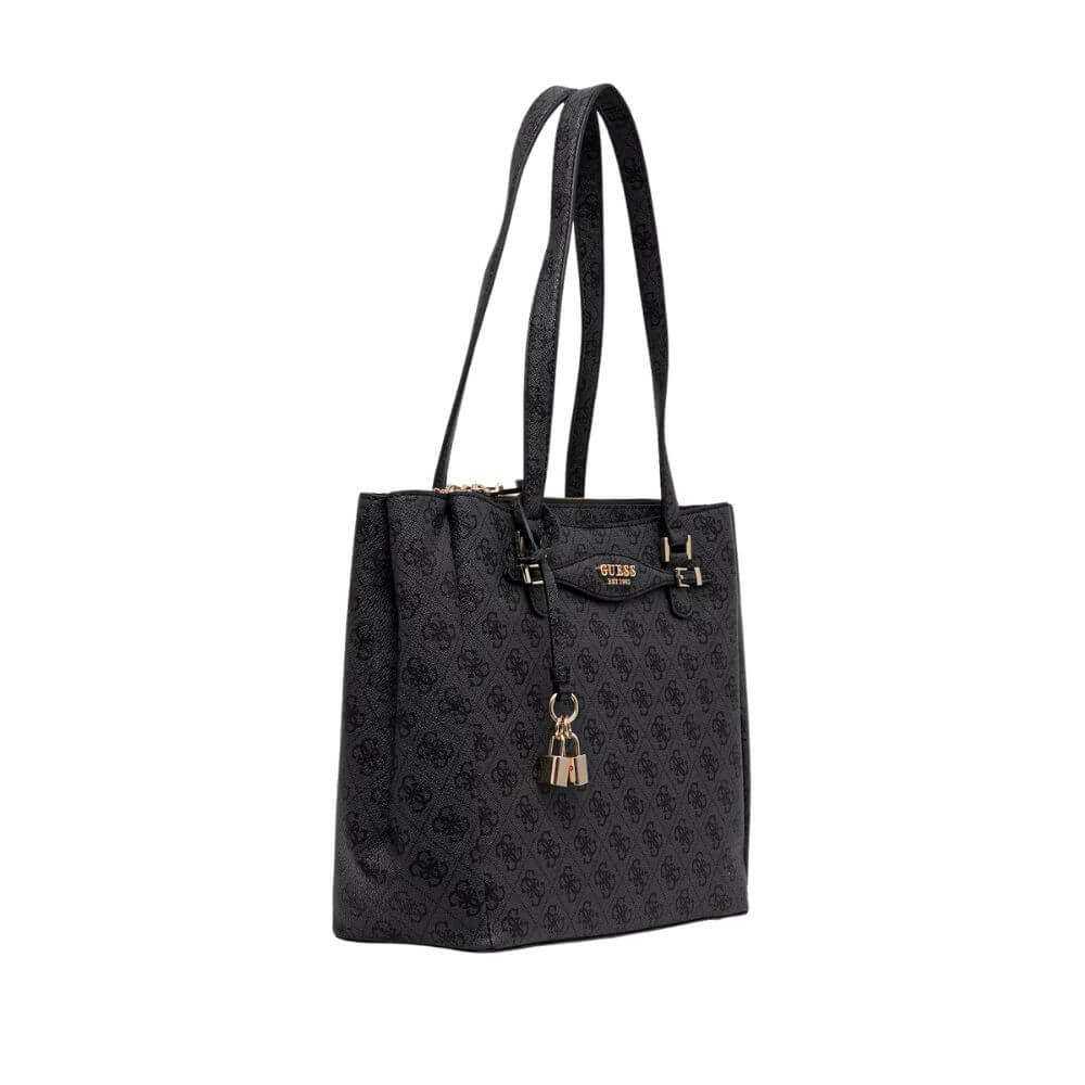 GUESS Katya Γυναικεία Τσάντα Ώμου Γκρί HWSG9652230-CLO