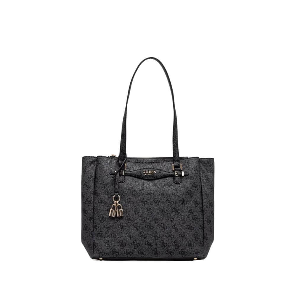 GUESS Katya Γυναικεία Τσάντα Ώμου Γκρί HWSG9652230-CLO