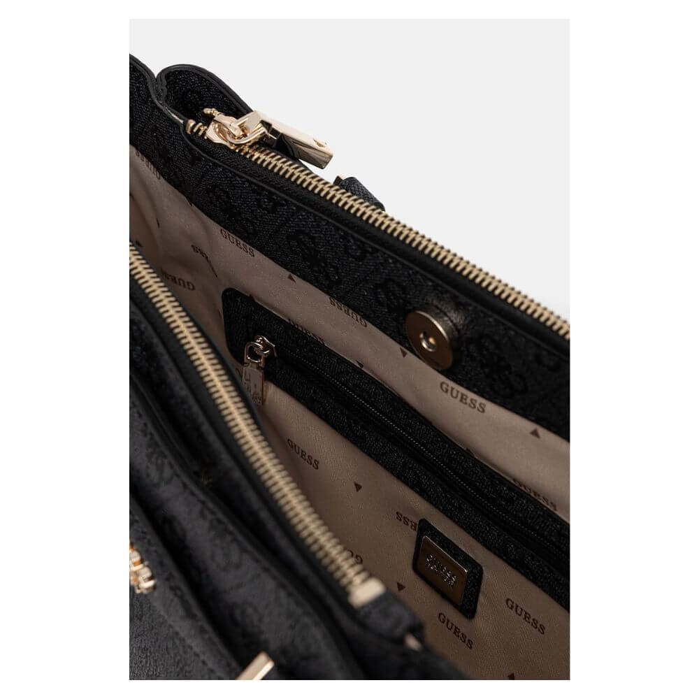 GUESS Katya Γυναικεία Τσάντα Ώμου Γκρί HWSG9652230-CLO