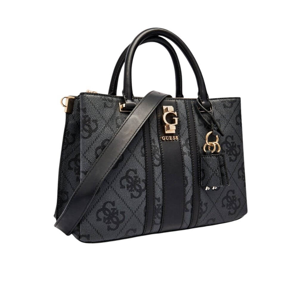 GUESS Erenia Γυναικεία Τσάντα Χειρός Γκρί HWSO7838060-CLO