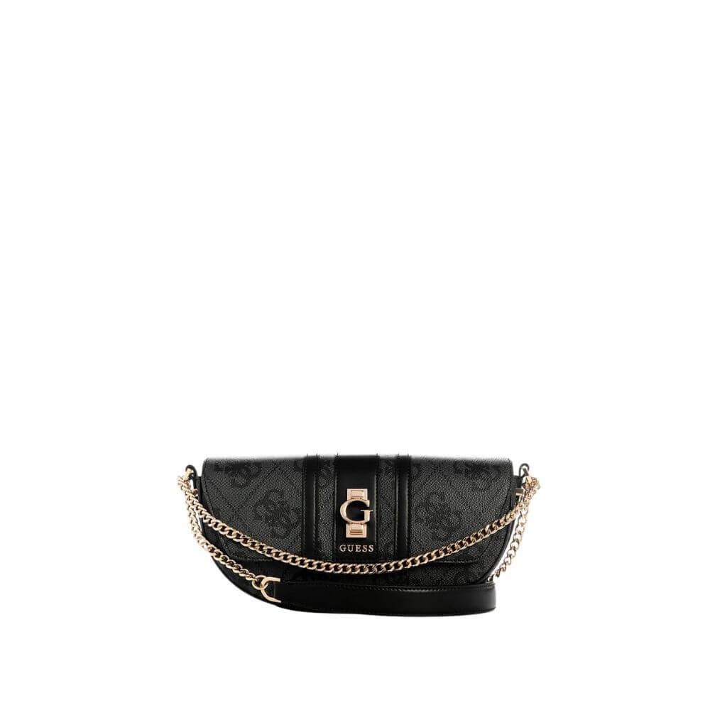 GUESS Erenia Γυναικεία Τσάντα Ώμου Γκρί HWSO7838210-CLO