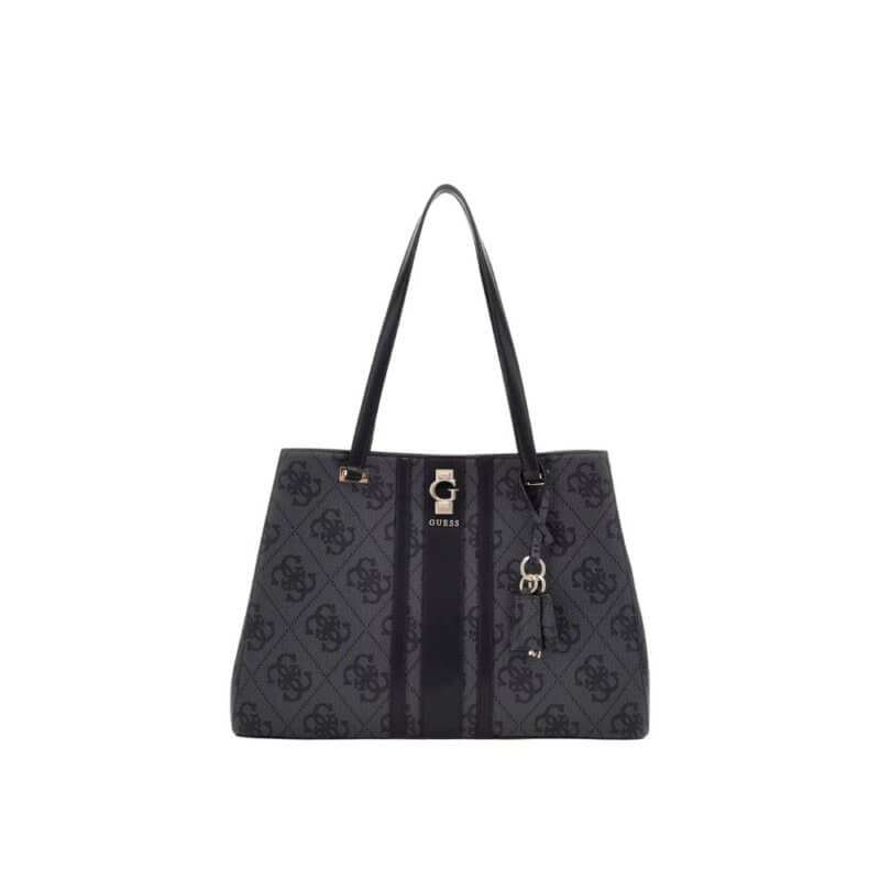 GUESS Erenia Γυναικεία Τσάντα Ώμου Γκρί HWSO7838230-CLO