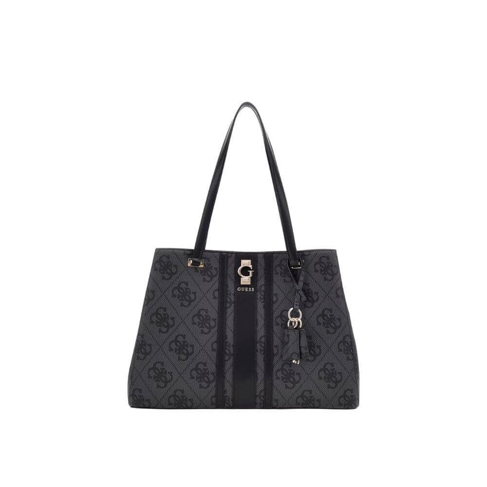 GUESS Erenia Γυναικεία Τσάντα Ώμου Γκρί HWSO7838230-CLO