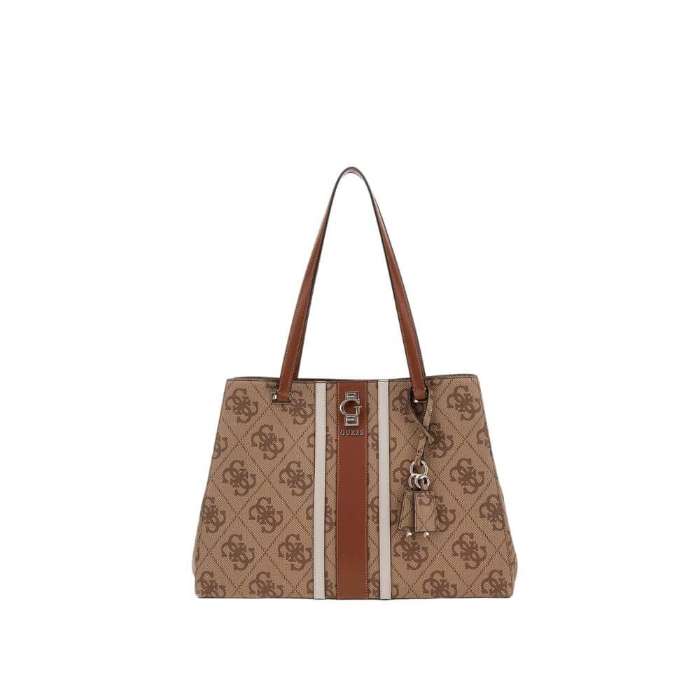 GUESS Erenia Γυναικεία Τσάντα Ώμου Μπέζ HWSO7838230-LTL