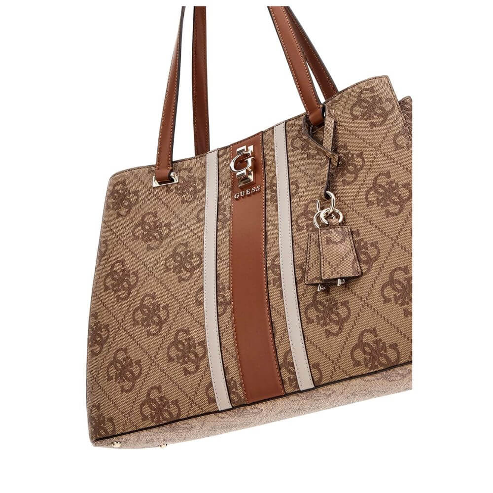 GUESS Erenia Γυναικεία Τσάντα Ώμου Μπέζ HWSO7838230-LTL