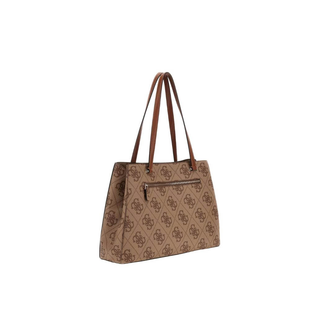 GUESS Erenia Γυναικεία Τσάντα Ώμου Μπέζ HWSO7838230-LTL