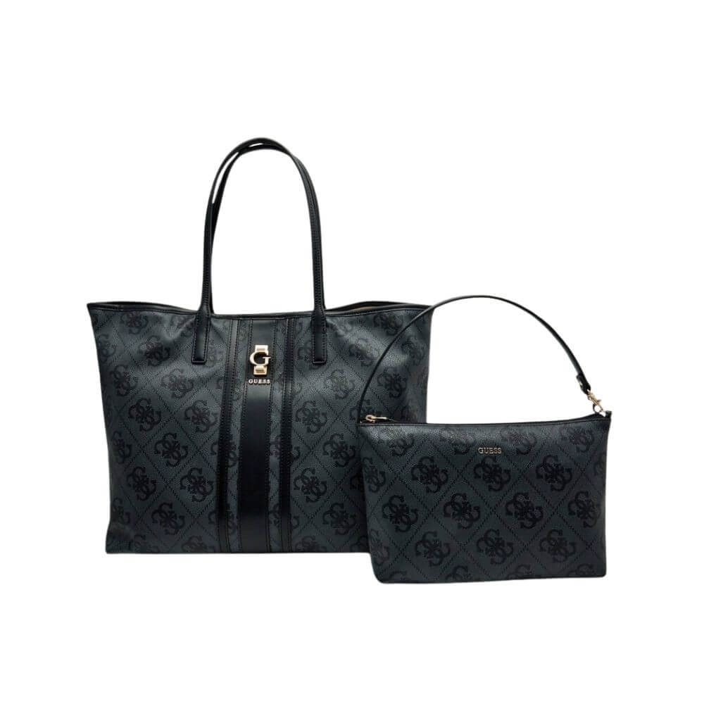 GUESS Erenia Γυναικεία Τσάντα Ώμου Shopper Γκρί HWSO7838240-CLO