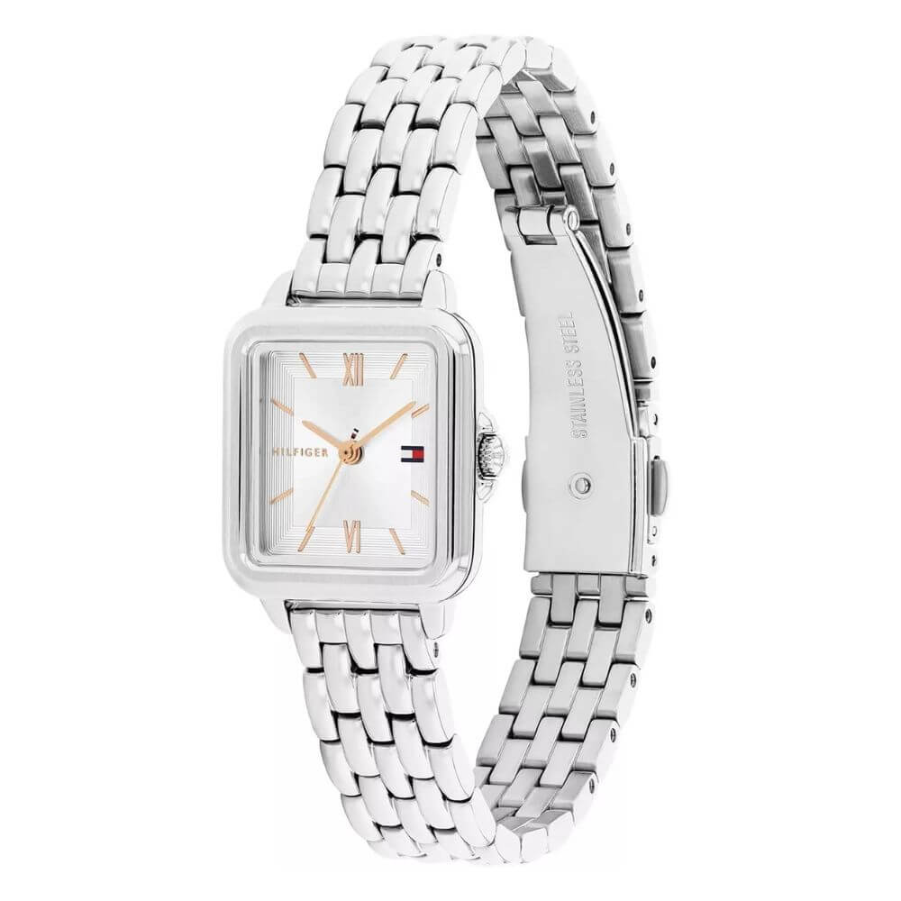 TOMMY HILFIGER MIA Silver Dial Γυναικείο Ρολόι Από Ανοξείδωτο Ατσάλι 1782830