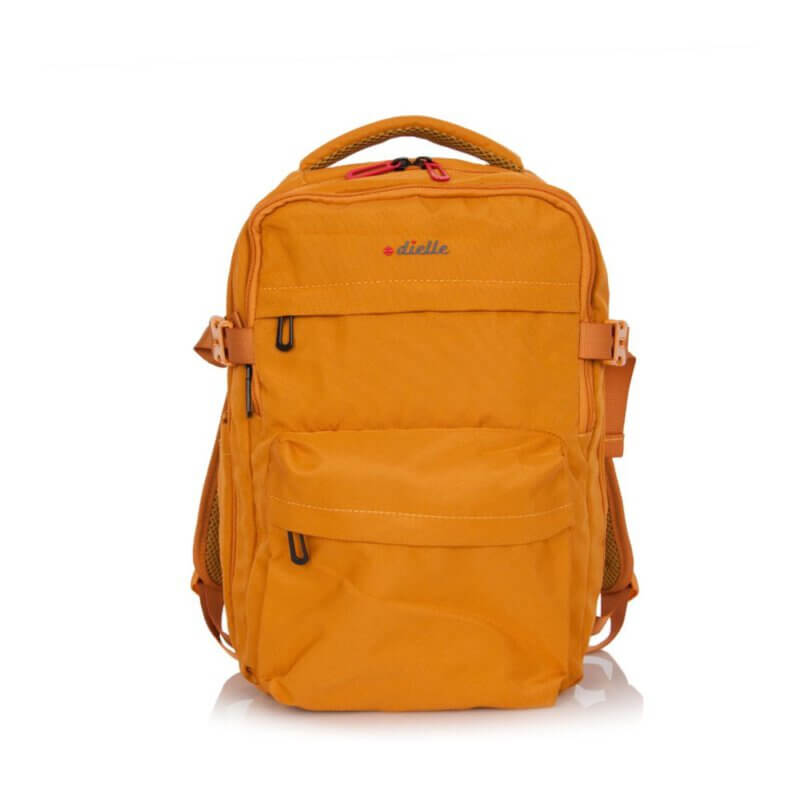 Dielle Ανδρικό Υφασμάτινο Ταξιδιωτικό Σακίδιο Ώχρα 413M