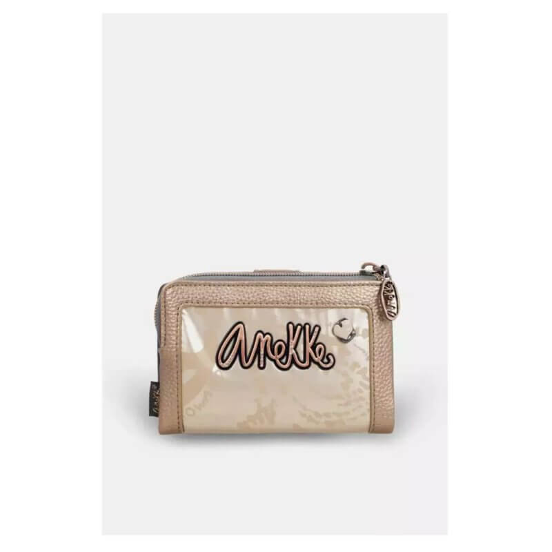 ANEKKE Γυναικείο Πορτοφόλι Μπέζ Με RFID 41789-912