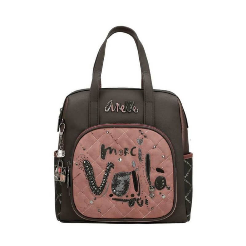 ANEKKE Γυναικεία Τσάντα Πλάτης Καφέ 41815-287