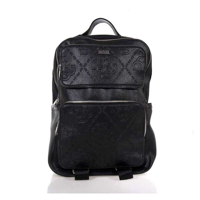 GUESS Boston Squared Ανδρικό Σακίδιο Πλάτης Μαύρο HMBOMGP5445-BLA