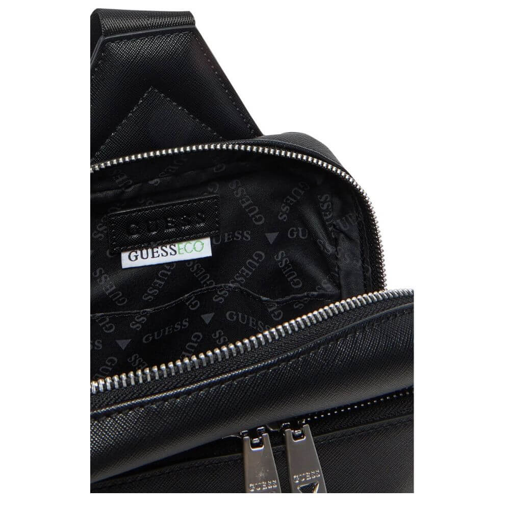 GUESS Milano Ανδρική Τσάντα Crossover Μαύρη HMMISAP5226-BLA