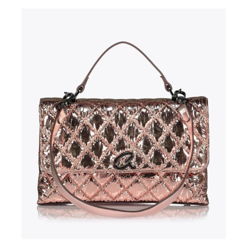 AXEL Accessories Genevieve Γυναικεία Τσάντα Χειρός Μπρονζέ 1010-3183 ROSE GOLD