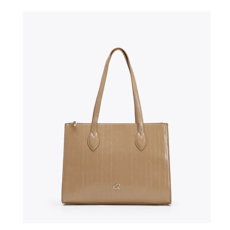 AXEL Accessories Demi Γυναικεία Τσάντα Ώμου Μπέζ 1010-3428 BEIGE