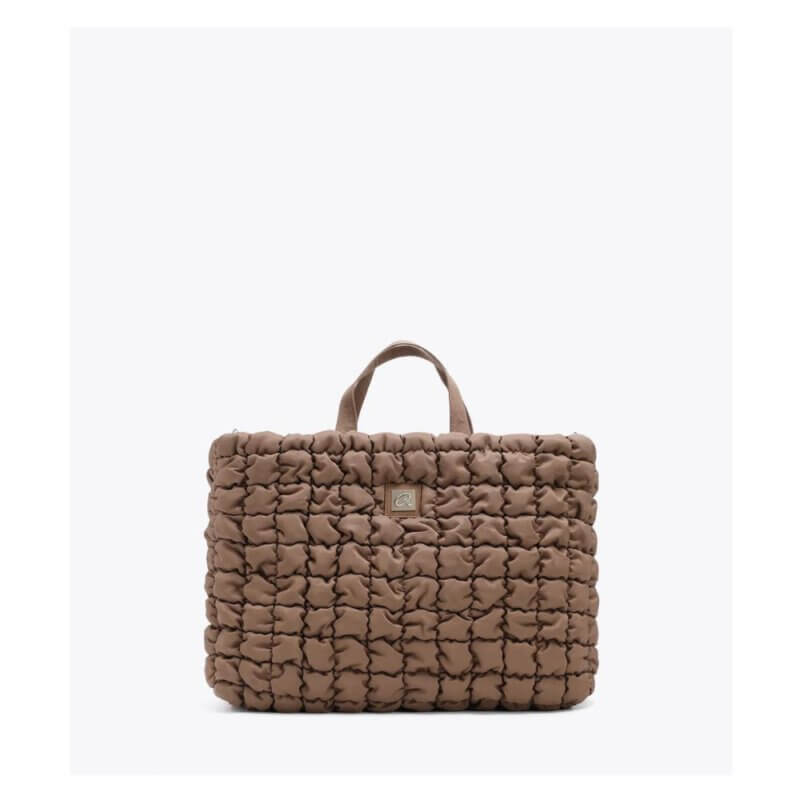 AXEL Accessories Runa Γυναικεία Τσάντα Ώμου Puffer Καφέ 1010-3459 BROWN