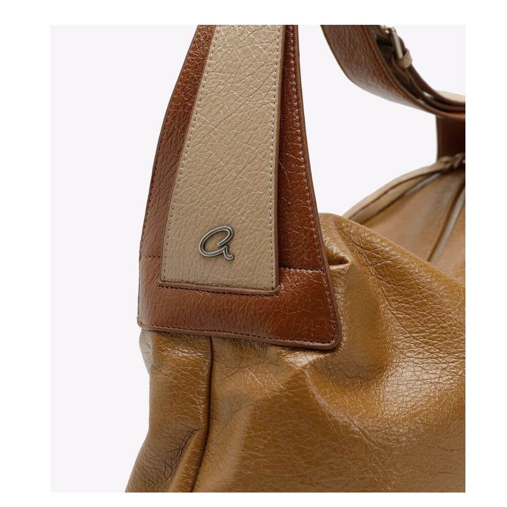 AXEL Accessories Rikke Γυναικεία Τσάντα Ώμου Καφέ 1010-3466 BROWN