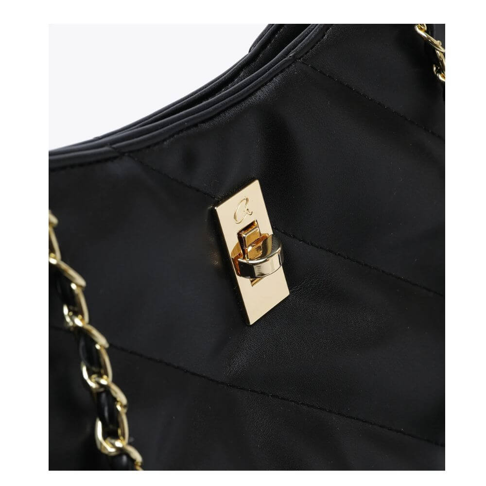 AXEL Accessories Pacey Γυναικεία Τσάντα Ώμου Μαύρη 1010-3523 BLACK