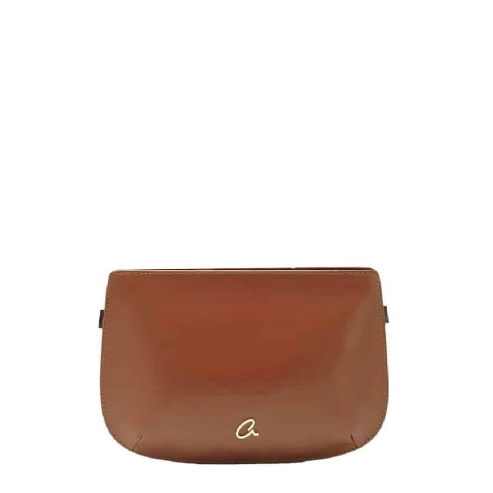 AXEL Accessories Fatima Γυναικεία Τσάντα Χιαστί Ταμπά 1020-0782 CAMEL