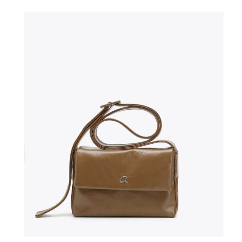 AXEL Accessories Linn Γυναικεία Τσάντα Χιαστί Καφέ 1020-0979 STONE